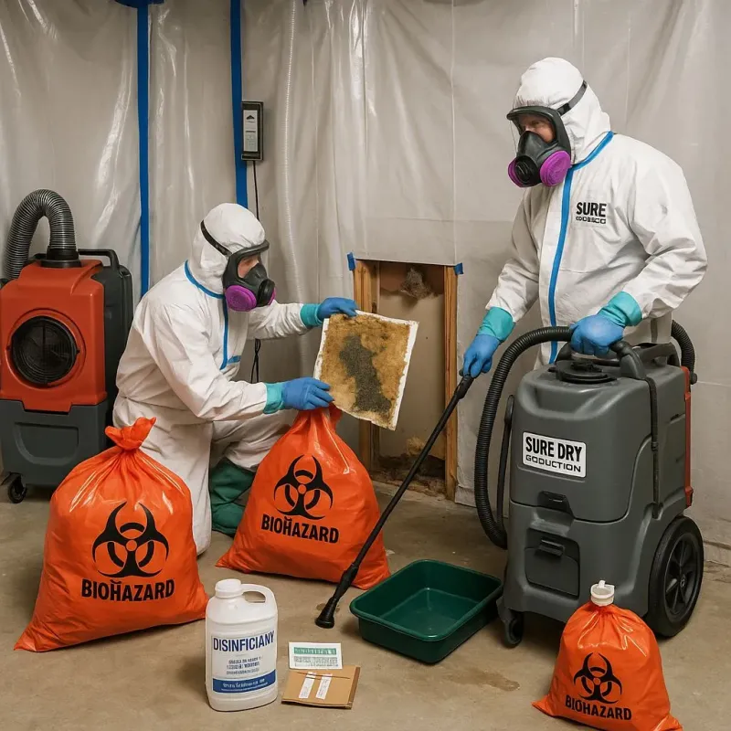 Contaminated Water Handling Protocols process in Seneca, SC