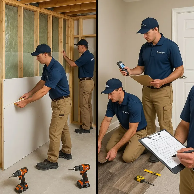 Repairs and Reconstruction process in Seneca, SC